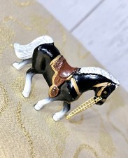Metal Horse 1940s-1950's Era - Made In JAPAN 2"x2.5" Exquisite Detail -Antique
