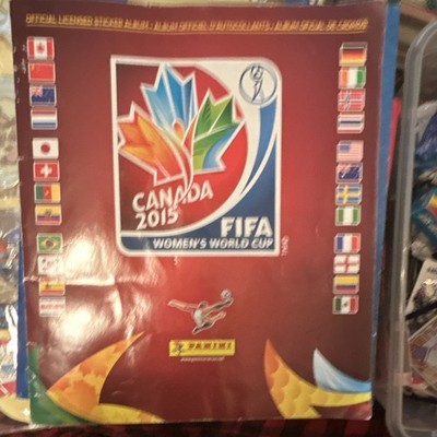 Panini FIFA Women s World Cup Canada 2015 Sticker Album Incomplete 192