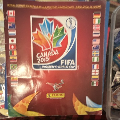 Panini FIFA Women’s World Cup Canada 2015 Sticker Album Incomplete 192