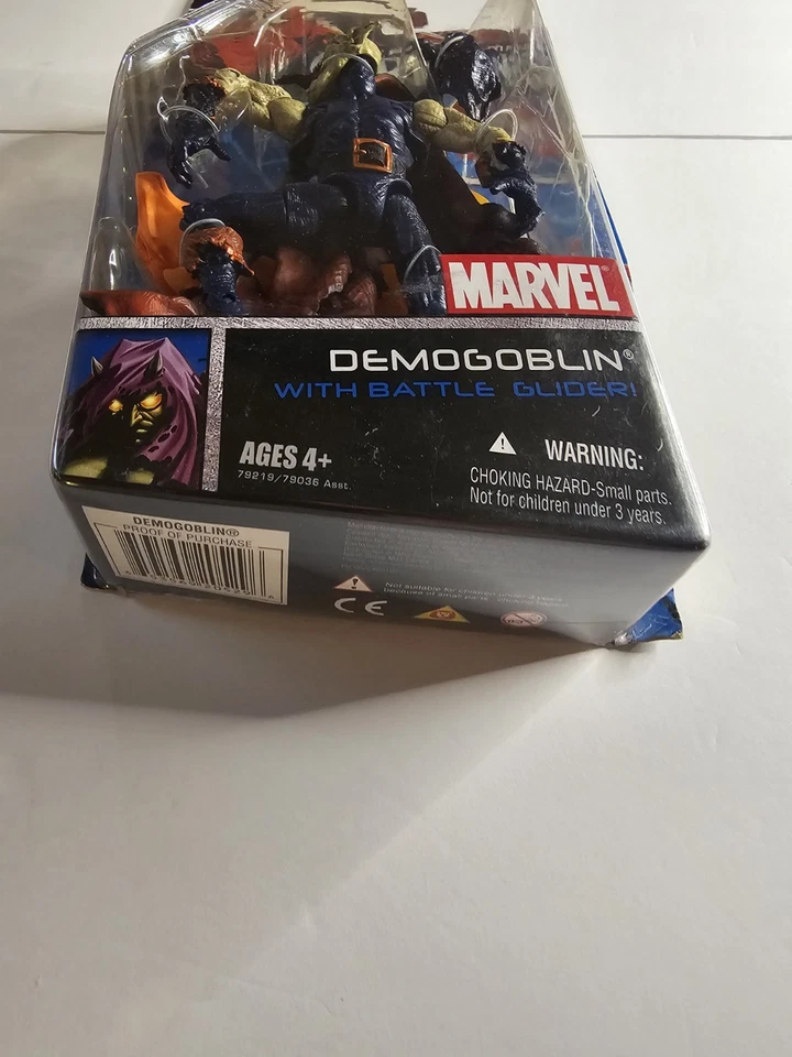 Figura de acción Hasbro Marvel Spider-Man Origins Demogoblin Battle Glider 2006 Foto 4 de 4