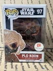 FUNKO POP STAR WARS 97 PLO KOON FIGURE with PROTECTOR WALGREENS EXCLUSIVE