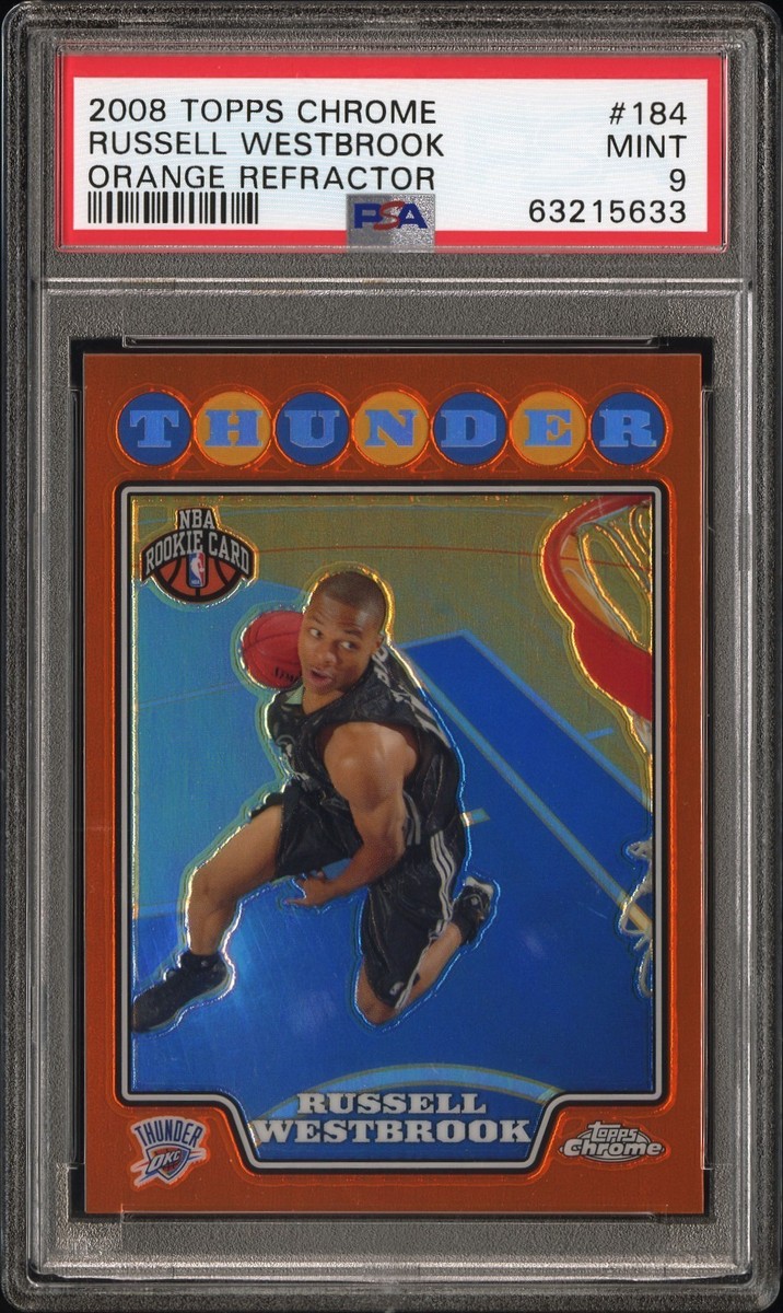 その他 Chrome Refractor RC Russell Westbrook Russell Westbrook 2008-09 Topps Chrome Rookie Orange Refractor