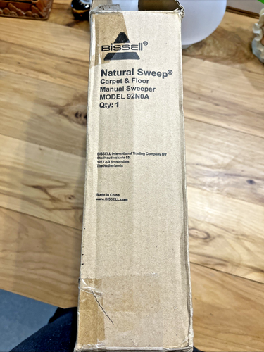 BISSELL Sweeper Carpet & Floor Manual Lightweight Sweeper #92N0A OPEN BOX - Picture 12 of 13
