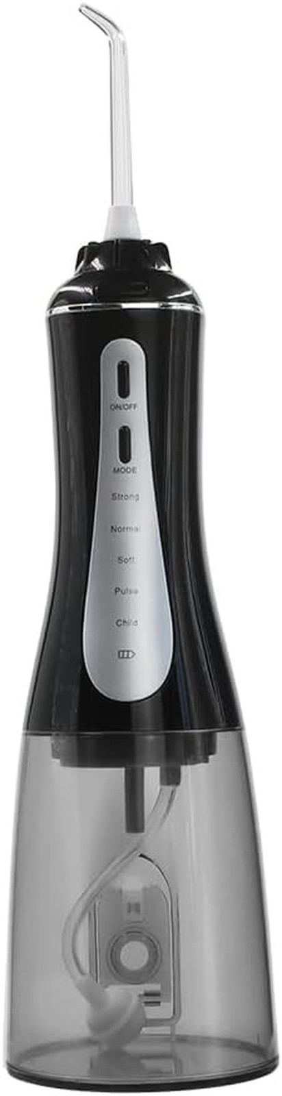 Idropulsore Dentale per Famiglia: 350ml, 6 Ugelli, Convenienza Top