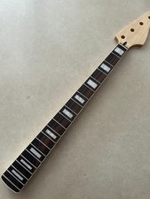 Gloss 30inch short scale Electric J Bass neck part 20 Fret Rosewood Inlay