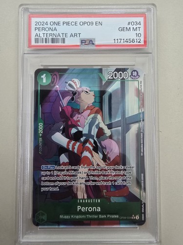 Perona (Parallel) graded PSA 10 for sale on eBay