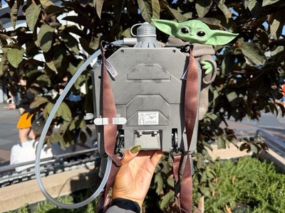 Disney Parks 2026 Star Wars The Mandalorian And Grogu Jetpack Wearable Sipper