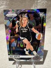 2024 Panini WNBA Prizm Kate Martin Cracked Ice Prizm Rookie #126 - Aces RC