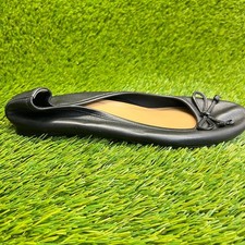 Vionic Callisto Womens Size 8 Black Casual Orthopedic Slip On Ballet Flats Shoes