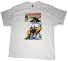 Gildan VINTAGE Marvel Comics Presents #101 Wolverine Nightcrawler T-Shirt 2XL