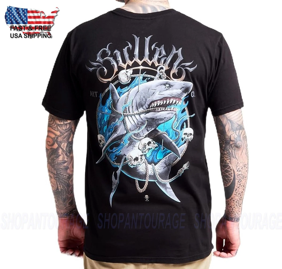 Sullen Black Clothing for Men for sale | eBay
