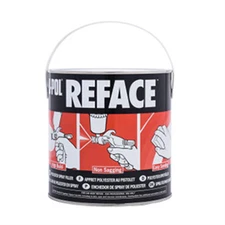 U Pol Products REFACE UP0719 2K Polyester Spray Putty, 1 L Tin, White