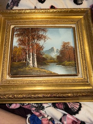  Fall Forest   Painting By F.  Holzer