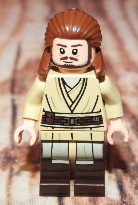 LEGO Star Wars: Qui-Gon Jinn Minifigure 15383 Reddish Brown +