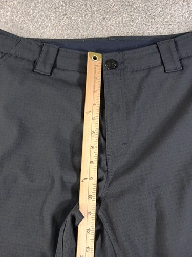 Under Armour Loose 38/32 Mens Pants Black Storm Cargo Polyester Solid - Picture 5 of 15