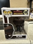 FUNKO POP! Marvel: Deadpool 3 - Blade [New Toy] Vinyl Figure BOX DAMAGE