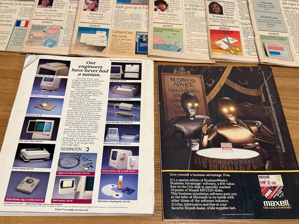 Vintage Macweek Macworld Macazine Magazines Foto 4 de 4