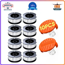 10 Pack Weed Eater String for Black and Decker, Craftsman Weed Wacker, AF100 Wee