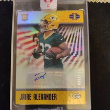 Jaire Alexander RC AUTO Illusions 98/100 Factory Incased w/Illusions sticker