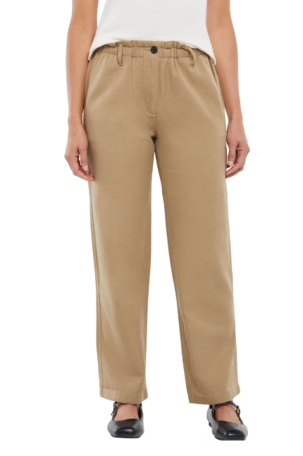 Gap Women's Easy Twill Pants-Cream-Size XXL-NWT