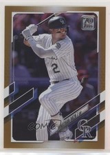 2021 Topps Gold Foil Yonathan Daza #33 07sj