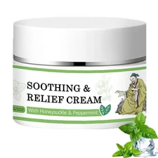 Soothing Relief Cream With Honeysuckle & Peppermint 30g