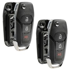 2 Remote Car Key 3btn Shell Case for 2015 2016 2017 2018 2019 2020 Ford