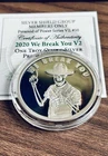 1 oz silver proof We Break You V2 .999 Pure COA BOX SSG Silver Shield Marines