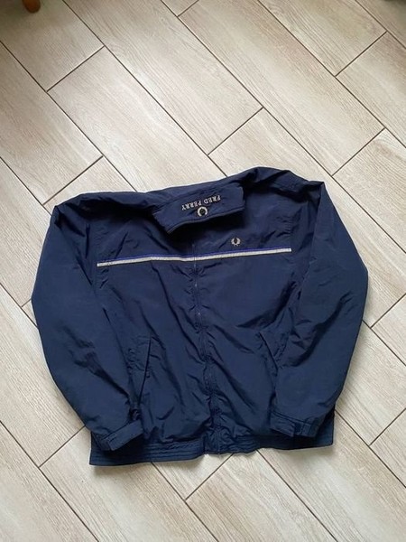 Men Fred Perry Windbreaker Navy 40