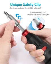 Electric Screwdriver Kit ORIA 3.6V Type-C Charging DIY Electronics Repair