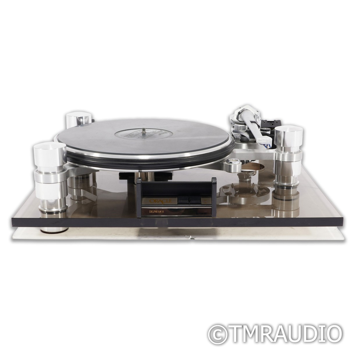 Oracle Delphi MkIII Belt Drive Turntable; SME IV 9