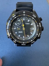 Timex 1854 Series Intelligent Quartz Watch T2N729 Tachometer Chronograph