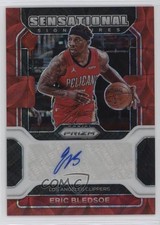 2021 Panini Prizm Sensational Signatures Choice Eric Bledsoe #SS-EBS Auto 03w4
