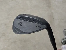 Sub 70 TAIII Forged Black 52* Gap Wedge RH 35 in Steel Shaft Regular Flex