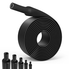 4:1 Guaina Termorestringente Ø12/16/20/32/40Mm, Tubo Termoretrattile Con Adesivo