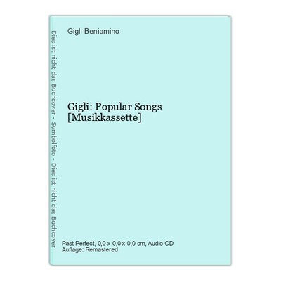 Gigli: Popular Songs [Musikkassette] Beniamino, Gigli: