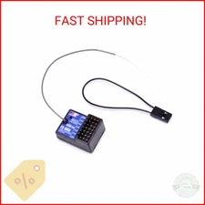 FlySky FS-BS6 Receiver 2.4Ghz 6CH AFHDS2 for FlySky FS-GT5 RC Car Boat Transmitt