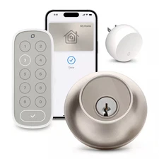 Level - Lock+ Connect with Keypad Smart Lock Bluetooth/Wi-Fi Replacement Dead...