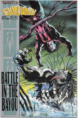 ShadowMan Comic Book #32 Valiant 1995 VERY HIGH GRADE NEW UNREAD