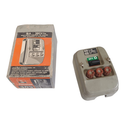 BTICINO 303 Wall Switch Triple Pole 16A 380V