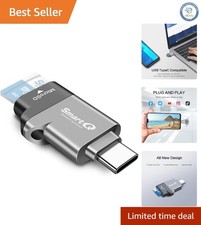Versatile Type-C MicroSD Card Reader - Supports USB 3.0  Fast Data Transfer
