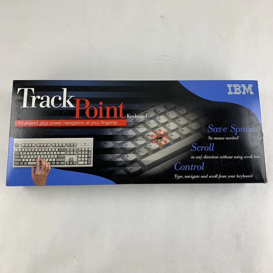 IBM 01K1259 Trackpoint PC Keyboard  New Box Opened - Image 2 of 4