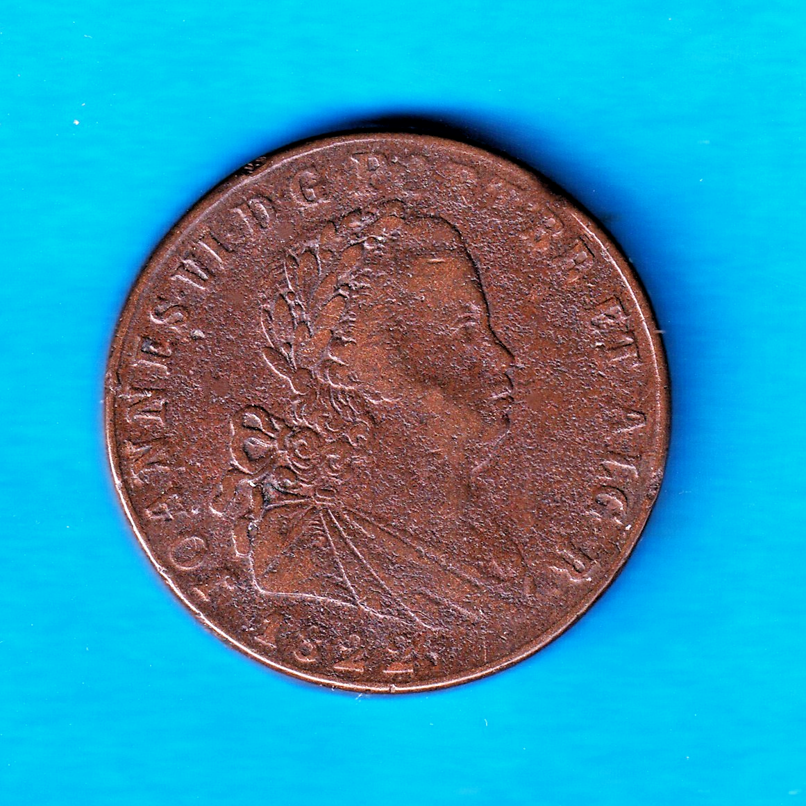 1822 Portugal 40 Reis [Pataco] (KM-370) Bronze [João VI] | eBay