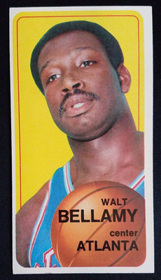 1970-71 Topps #18 Walt Bellamy Atlanta Hawks EX (dents on surface)