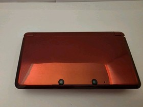 Nintendo 3DS Console CTR-001 with charger - RED - TESTED WORKS Japan VERY NICE