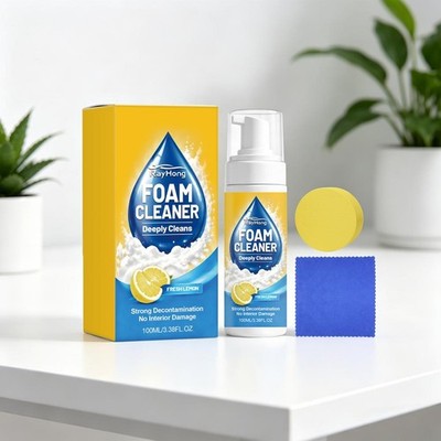 Foam Cleaner All Purpose, 4-in-1 Multi-Enzyme Cleaner 100ml/set Hot