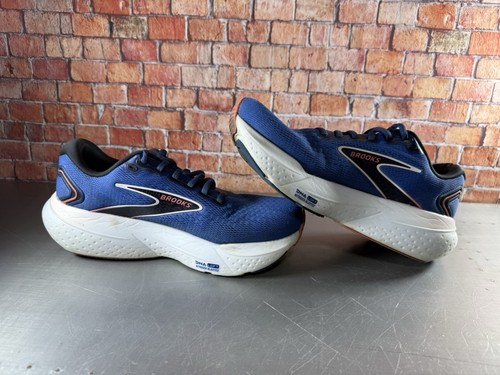 Zapatos Brooks Glycerin GTS 21 para mujer 7,5 (D) anchos azul rosa helado para correr ⚡️ - Imagen 7 de 9