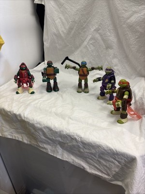 2013-2014 Teenage Mutant Ninja Turtles Viacom Playmates, LOT of 5, D75