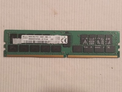 HPE 32GB 2Rx4 PC4-2400T DDR4 RDIMM HMA84GR7AFR4N-UH 809083-091 ECC REG RAM