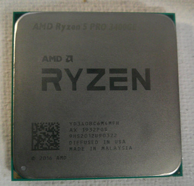 AMD RYZEN 5 PRO 3400GE 3.3GHz CPU PROCESSOR YD340BC6M4MFH